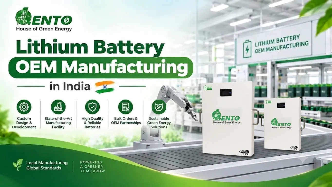 Lithium Battery OEM Manufacturing in India: Custom & Private Label Solutions